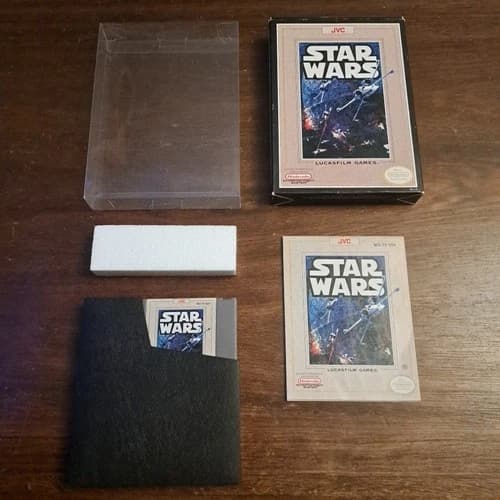 Star Wars NES Nintendo Complete CIB Authentic! Good Condition!