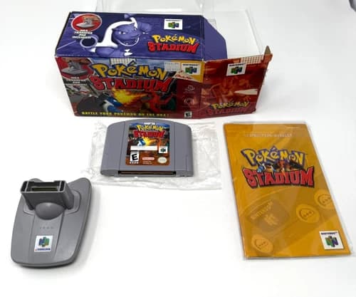 Pokemon Stadium N64 CIB Excellent