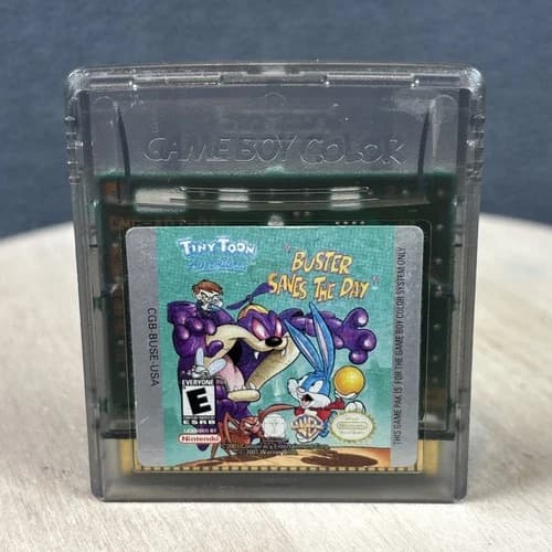 Game Boy Color - Tiny Toon Adventures: Buster Saves the Day - Cartridge Only