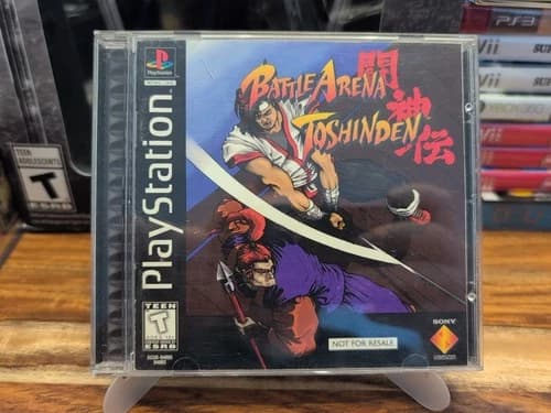 Battle Arena Toshinden - Sony Playstation 1 PS1 PSX - CIB Complete W Reg