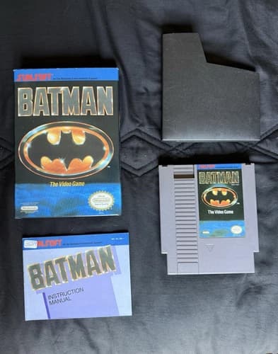 Batman: The Video Game NES CIB SUPER CLEAN CONDITION
