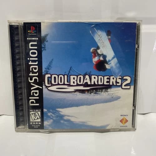 Cool Boarders 2 *Black Label* PS1 [PlayStation 1 Sony 1997]
