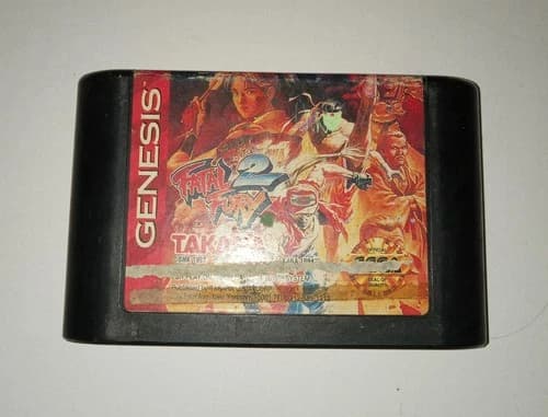 FATAL FURY 2 Sega Genesis Takana 1994 Cartridge Only TESTED WORKING