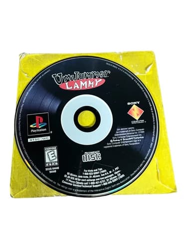 Sony PlayStation 1 PS1 Disc Only TESTED Um Jammer Lammy