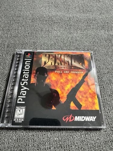 MAXIMUM FORCE VTG PS1 (Sony PlayStation 1, 1997) COMPLETE