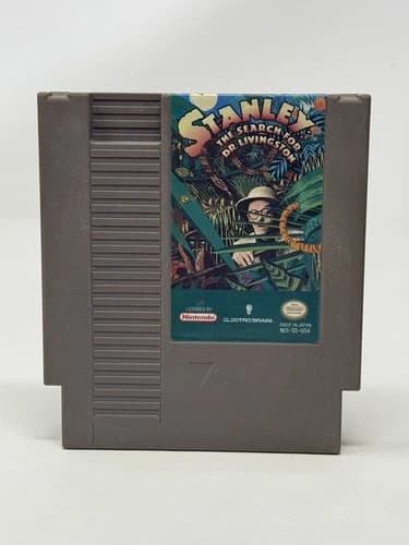 Stanley The Search for Dr. Livingston Nintendo Entertainment System NES Tested