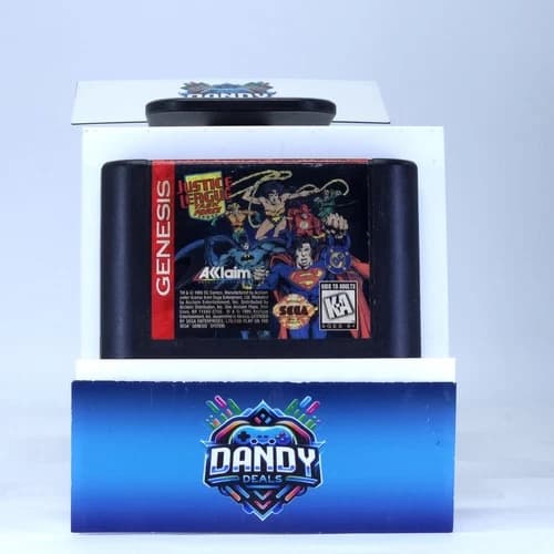Justice League Task Force Authentic, Tested - Sega Genesis