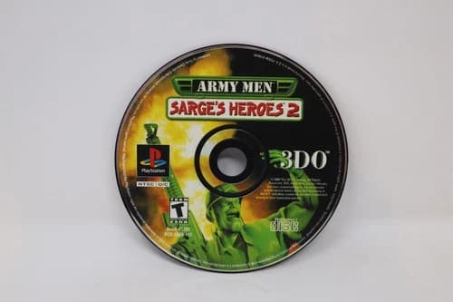 Army Men: Sarge's Heroes Sony PlayStation 1 PS1 Disc Only