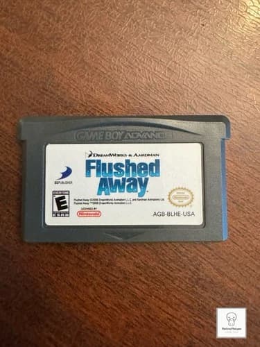2006 Flushed Away Nintendo Game Boy Advance GBA SP DS AGB-BLHE