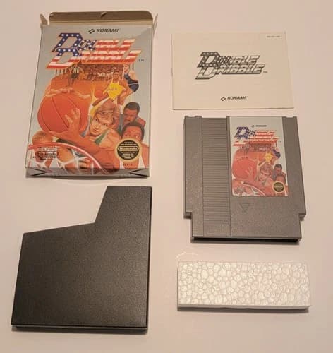 Double Dribble (Nintendo Entertainment System, 1987) NES CIB