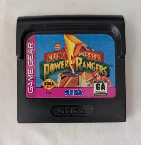 Mighty Morphin Power Rangers Sega Game Gear