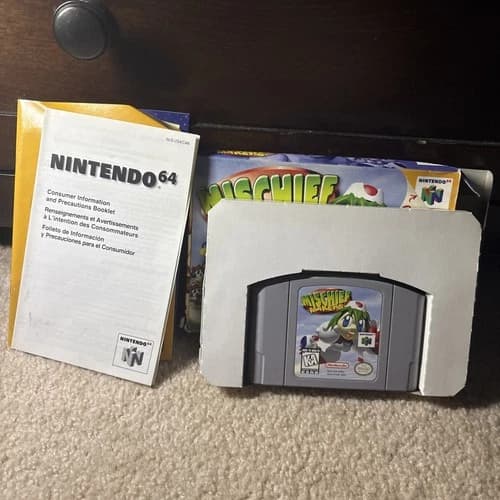 Mischief Makers for Nintendo 64 N64 Complete in Box with Manual and Game