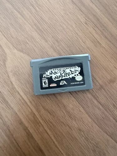 Need for Speed Most Wanted Game Boy Advance GBA Cartridge EA Nintendo Racing 200