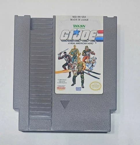 G.I. Joe: A Real American Hero (Nintendo, NES 1990) Authentic Tested