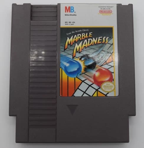 Marble Madness 1985 NES - Cartridge Only