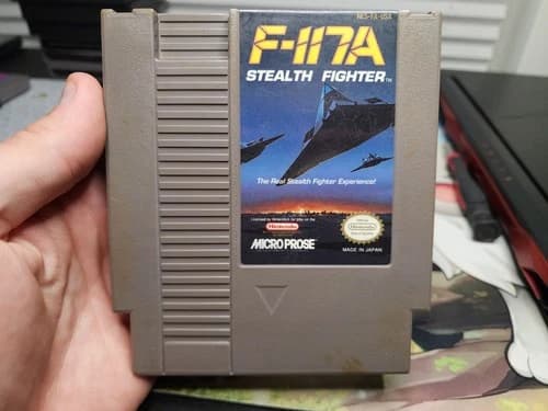 F-117A Stealth Fighter Nes Nintendo Entertainment System, 1992