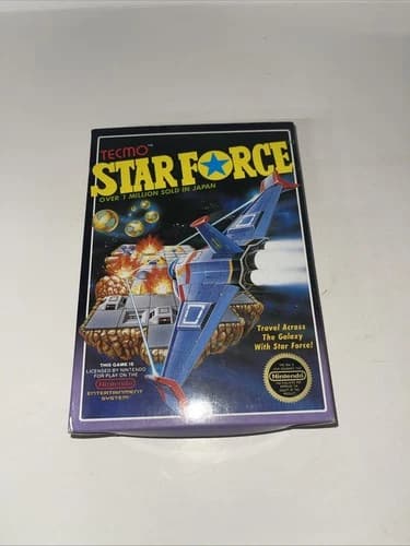 Star Force (Nintendo Entertainment System, 1987) CIB Complete - Clean