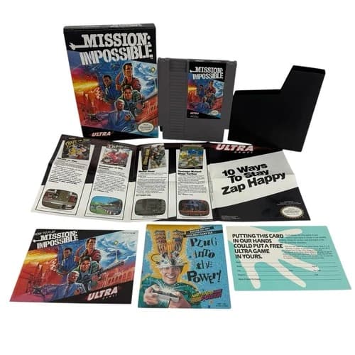 Mission: Impossible Nintendo NES CIB Complete