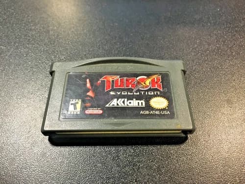 Turok Evolution Nintendo Game Boy Advance, 2002 GBA Cartridge Only Tested