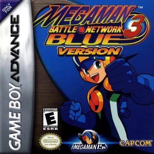 Mega Man Battle Network 3: Blue Version - Game Boy Advance GBA Game