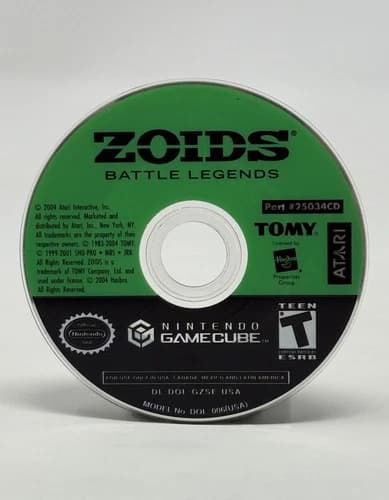 Zoids Battle Legends Nintendo GameCube Authentic Immaculate Disc Only Tested