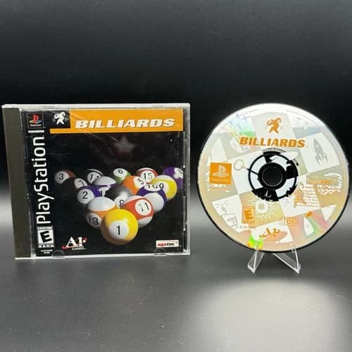 Billiards (Sony PlayStation 1, 2001) PS1 Complete Tested