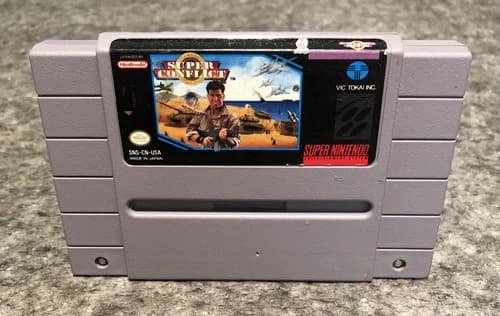 Super Conflict (Super Nintendo SNES, 1993)