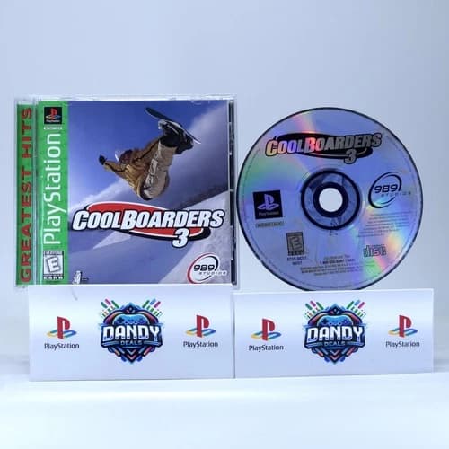 Cool Boarders 3 PS1 CIB W/ Manual - PlayStation