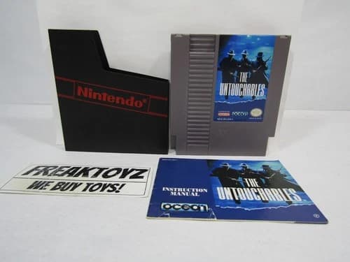 The Untouchables BLUE LABEL - Nintendo Entertainment System NES - Tested