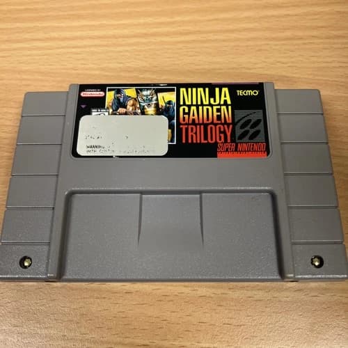 Ninja Gaiden Trilogy (Super Nintendo SNES, 1995)