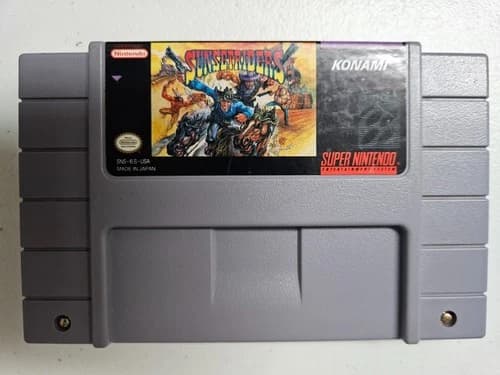 Konami Sunset Riders Super Nintendo SNES Authentic Cartridge