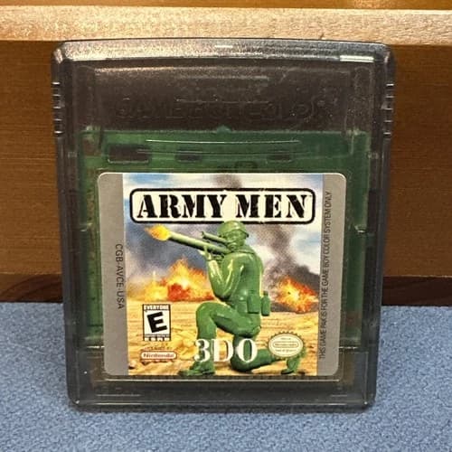 Army Men Nintendo GameBoy Color GBC Cartridge Only, TESTED & WORKING!
