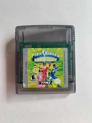 Power Rangers Time Force GameBoy Color Nintendo GBC