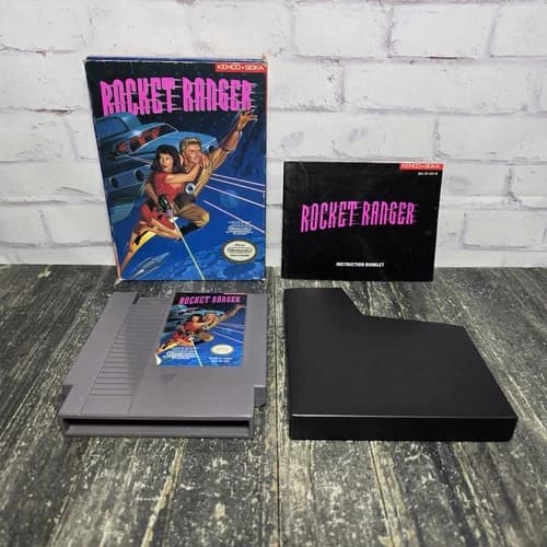 Rocket Ranger (Nintendo Entertainment System, 1990) Cleaned & Tested