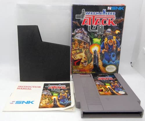 Mechanized Attack Nintendo Entertainment System NES Complete CIB Authentic