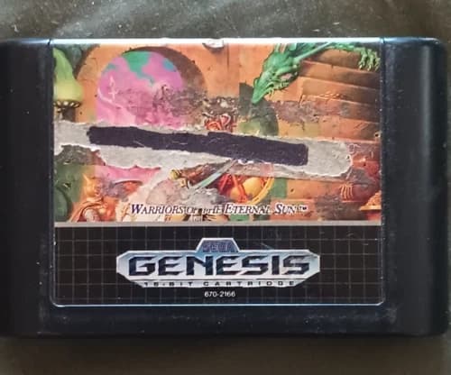 Dungeons & Dragons Warriors of the Eternal Sun (Sega Genesis) Cartridge Only