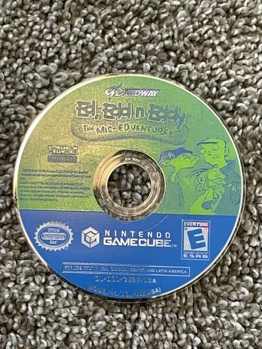 DISK ONLY Ed, Edd n Eddy: The Mis-Edventures (Nintendo GameCube, 2005) Authentic