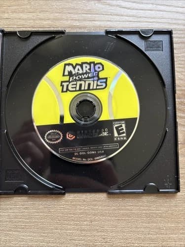 Mario Power Tennis (Nintendo GameCube, 2004) Disc Only Cleaned Tested
