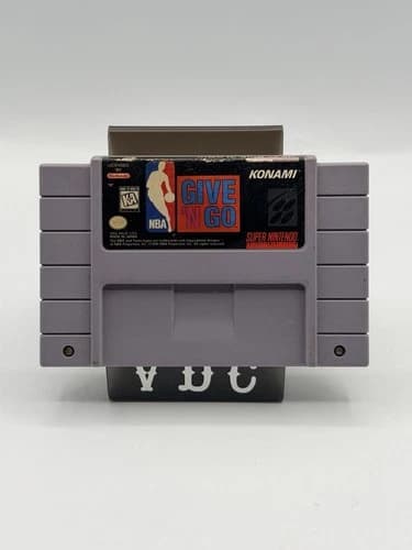 NBA Give 'n Go (Super Nintendo SNES, 1995) Tested And Working