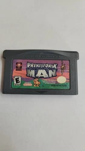 Prehistorik Man Game Boy Advance authentic Tested