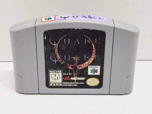 Quake (Nintendo 64 N64, 1998) Cart Cartridge Only Tested Authentic