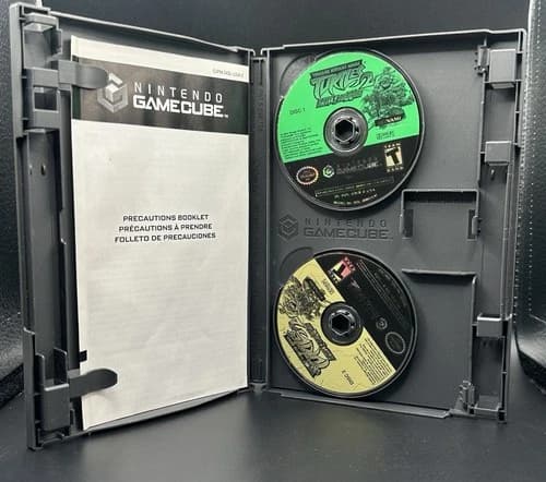 Teenage Mutant Ninja Turtles 2 Battle Nexus GameCube Tested Missing Cover Art