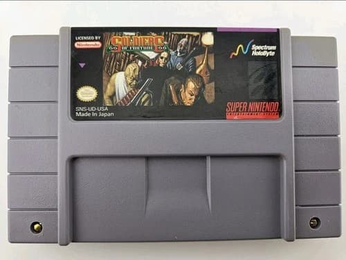 Soldiers of Fortune - Cart Only - Super Nintendo Snes - Actually Tested