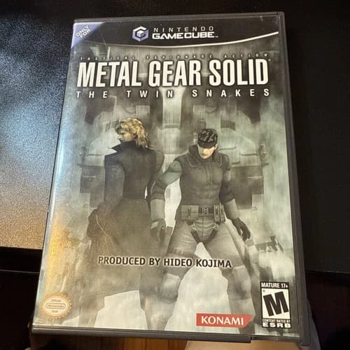 Great ** Metal Gear Solid The Twin Snakes - Nintendo GameCube - Complete CIB