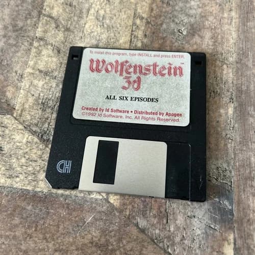 1992 Wolfenstein 3D All Six Epidodes ID Software