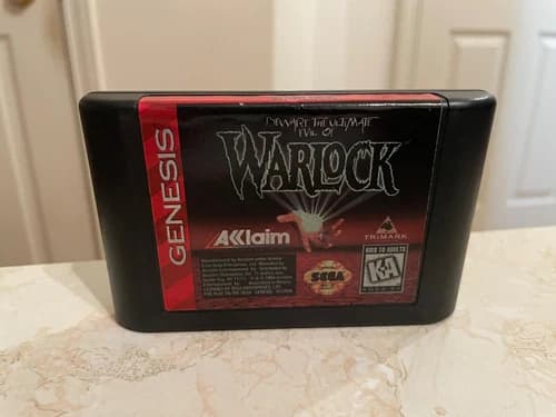 Warlock (Sega Genesis, 1994) Cart Only TESTED