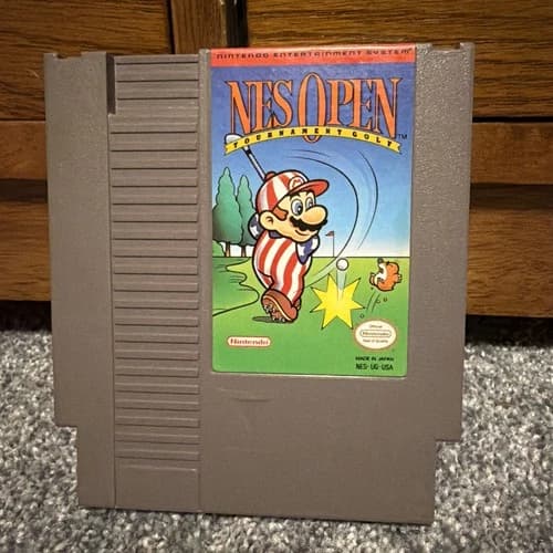 NES Open Tournament Golf (Nintendo NES, 1991) Tested Works