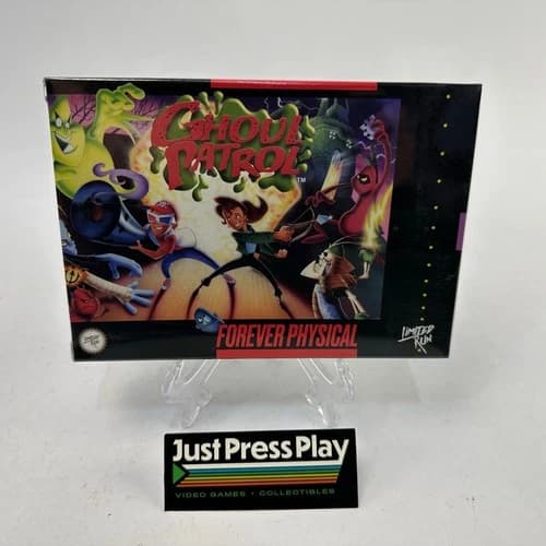 Ghoul Patrol Game Cartridge for Super Nintendo SNES Limited Run Games Physical