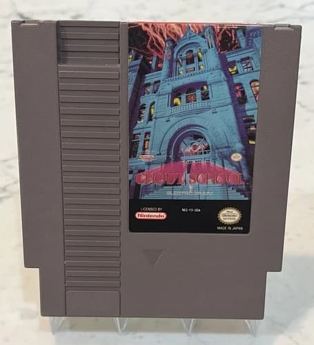 Ghoul School (Nintendo NES, 1992) Tested/Working - Cartridge Only - RARE!