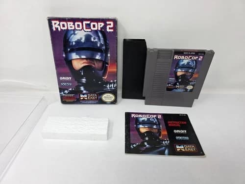 RoboCop 2 (Nintendo NES) Complete in Box (Cib)